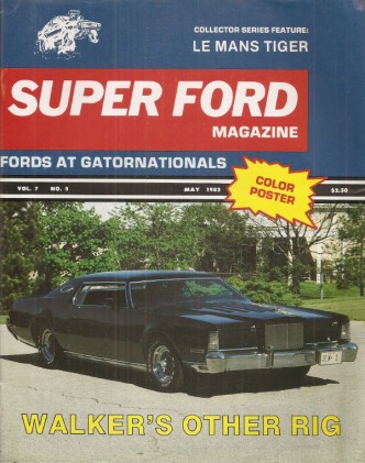 SUPER FORD UNCIRCULATED 1982 MAY - EARNHARDT WINS, GATORNATS, BUTCHs BOSS